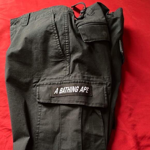 Unisex Rare Bape Cargo Pants - Picture 5 of 7